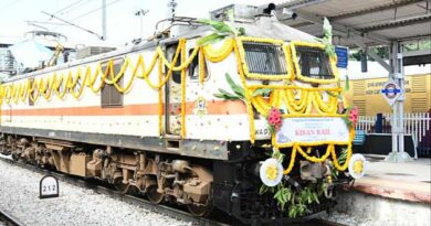 Kisan Rail between Anantapur and New Delhi flagged off