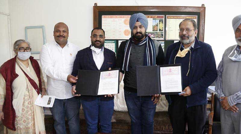 PAU INKS MoA WITH PUNE BASED FIRM