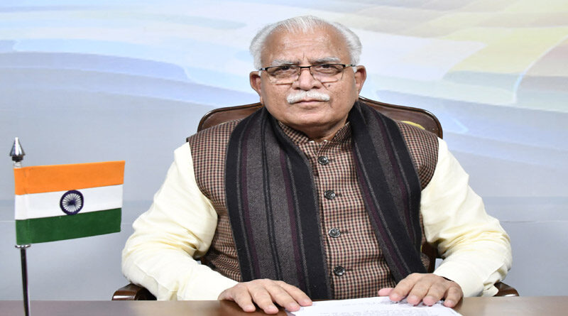 Haryana Chief Minister, Mr. Manohar Lal, While Launching Scathing Attack On Congress And Communist Party Leaders For Misleading Innocent Farmers