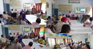 KVK Hoshiarpur organizes kisan goshti and district level training camp on fruit nutrition garden