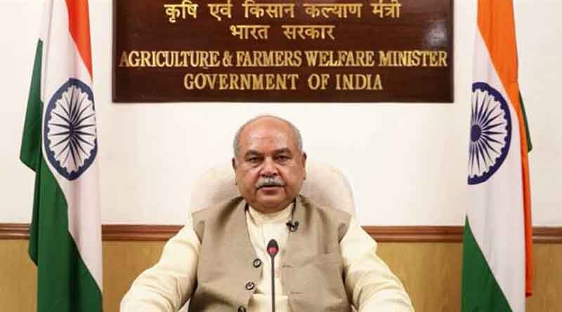 Union Agriculture Minister Mr. Narendra Singh Tomar addresses the Pre-Summit of United Nations Food Systems Summit 2021