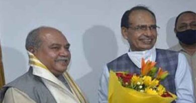 CM Mr. Chouhan meets Union Agriculture Minister Mr. Tomar