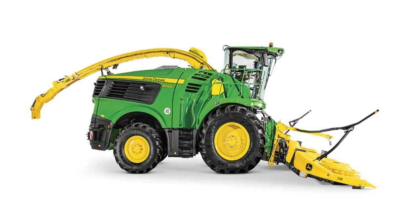 John Deere adds the all-new 18.0L engine to new models of self-propelled forage harvesters