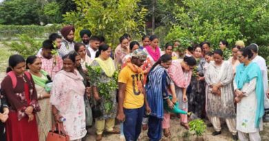 PAU Ludhiana organized one day national campaign on poshan abhiyan and tree plantation