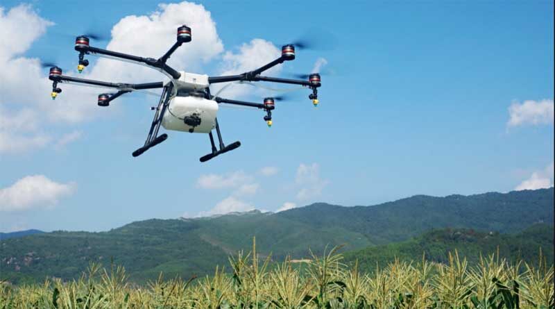 Successful field trial of Drone spraying of Nano Urea undertaken