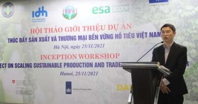 Promoting sustainable production and trade of Vietnamese pepper