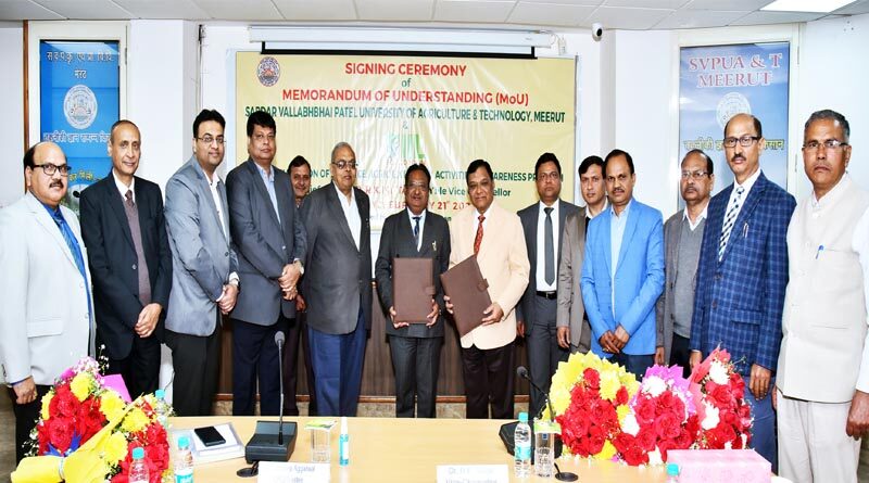 IIL Foundation signs MoU with SVPUAT Uttar Pradesh for advance Agriculture Extension and Education