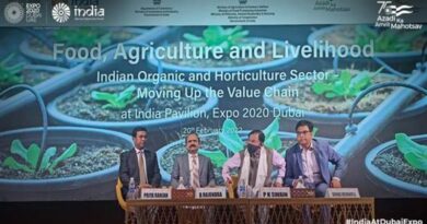 India Showcases Export Potential of Organic & Horticulture Produce at EXPO2020 Dubai