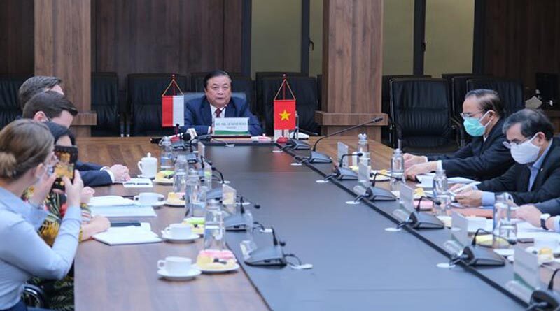 Bilateral talks between Vietnam and Poland to promote two-way agricultural trade cooperation