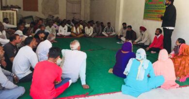 Farmer`s awareness programme organized at village takarla (sbs nagar)