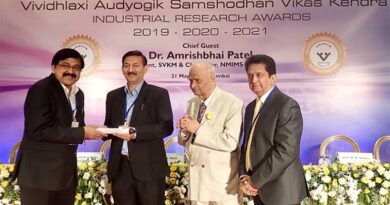 ICAR-CMFRI Director Dr A Gopalakrishnan receives VASVIK Industrial Research Award