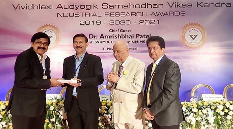 Dr A Gopalakrishnan, Director of the ICAR-Central Marine Fisheries Research Institute (CMFRI) has won the prestigious VASVIK (Vividhlaxi Audyogik Samshodhan Vikas Kendra) Industrial Research Award for the year 2020