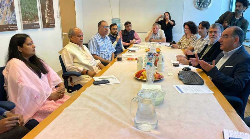 Indian delegation led by Union Agriculture Minister visits Agriculture Research Organisation, Volcani Institute in Israel