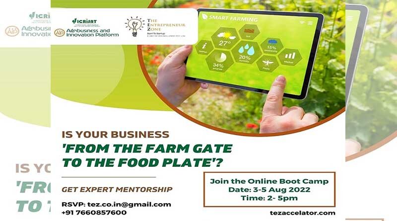 Calling entrepreneurs eyeing the ag and food-tech start-up domain