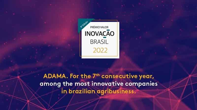 ADAMA Brazil Selected One of the Top Five Innovative Companies in Agribusiness