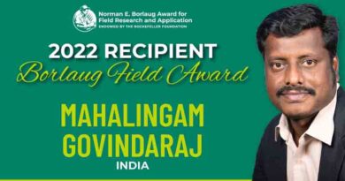 CGIAR Scientist Receives the 2022 Norman E. Borlaug Award for Field Research and Application