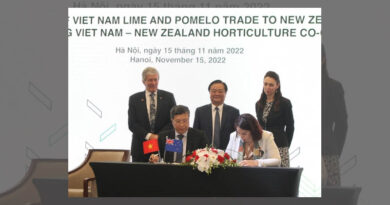 Vietnam’s pomelo and lemon are officially exported to New Zealand