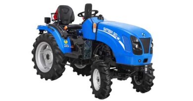 New Holland Agriculture exhibits its recently launched Blue Series SIMBA 30 compact tractor at Krishithon 2022