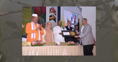Union Agriculture Minister honored Clover Organic for its Contribution to Agriculture Sector
