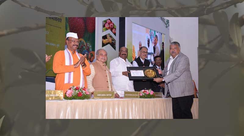 Union Agriculture Minister Honored Clover Organic