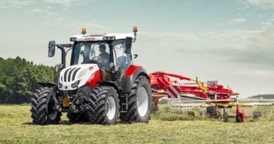 Upgrades for 2023 steyr® expert cvt tractors boost productivity and operating ease