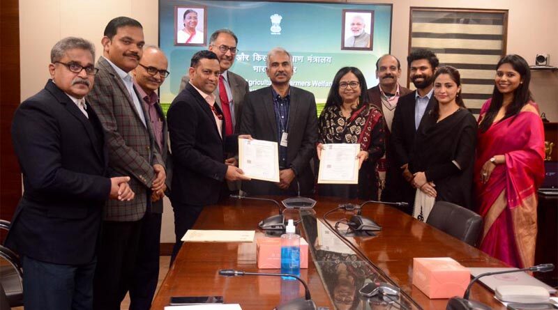 Department of Agriculture and Farmers Welfare sign MoU with The Development Innovation Lab (DIL) at the University of Chicago