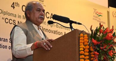 Union Agriculture Minister inaugurates the convocation ceremony of NIAM and Agri Innovation and Incubation Center