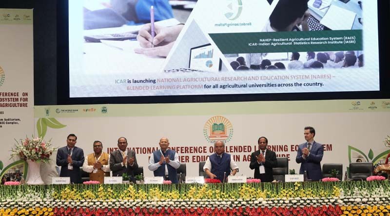 International Conference Hosted by ICAR and World Bank under NAHEP calls for creating a Blended Learning Ecosystem in Agriculture
