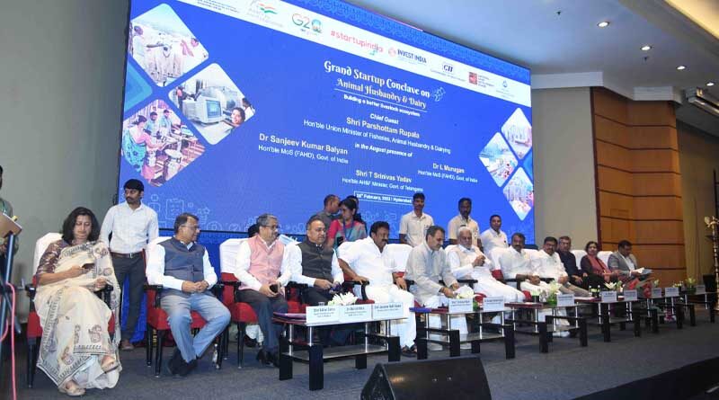 Government of India brings together all stakeholders to promote  entrepreneurship in the livestock, dairy, and animal husbandry sectors:  Start-up Conclave 2023 | Krishak Jagat