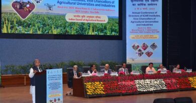 From farmers to Industry, all should work together to strive for excellence in agriculture: Union Agriculture Minister