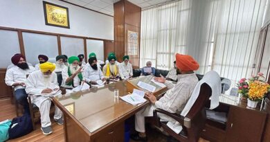Punjab Agriculture Minister holds meeting with Sanyukat Kisan Morcha regarding agricultural issues