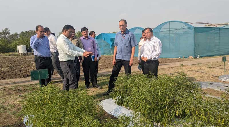 Dr. Abhilaksh Likhi, Additional Secretary, DA&FW visits Precision Farming Development Centre (PDFC) at Bhopal