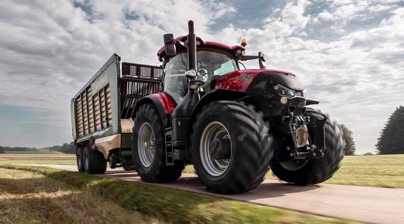 Case ih extends optum range with new 340HP flagship model providing class-leading features