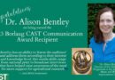 Alison Bentley announced as 2023 Borlaug CAST Communication Award recipient