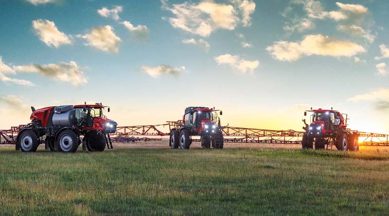 Case ih patriot® sprayer takes leap forward in spray technology, comfort and connectivity