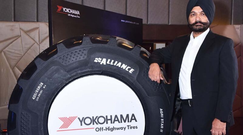 Yokohama Off-Highway Tires launches Agri Tire for tractors with SLT Technology