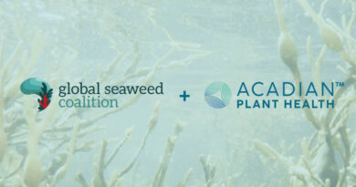 Acadian Plant Health™ Joins Global Seaweed Coalition To Advance The International Seaweed Sector