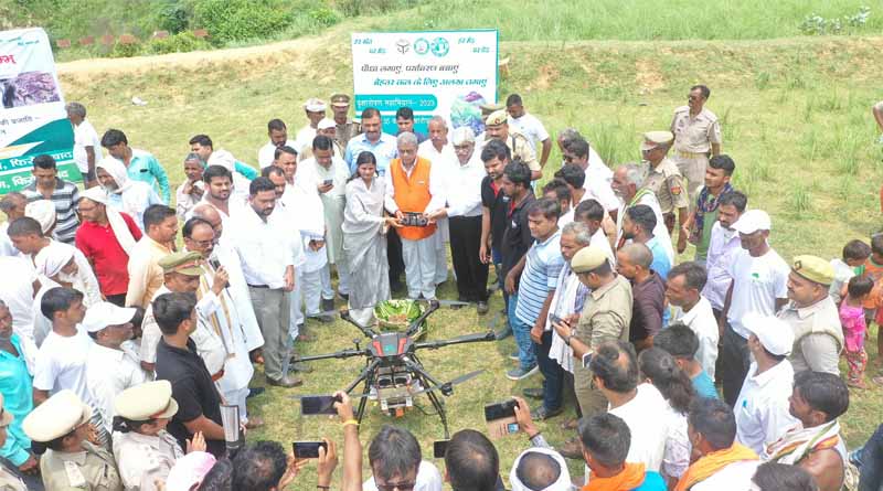 Marut Drones partners with UP govt to increase green cover through aerial seeding