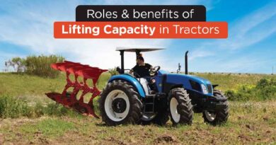 Role and Benefits of Lifting Capacity in Tractors