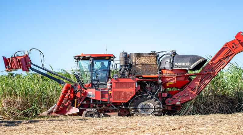 Enthusiastic response to middle east and africa market launch of case ih austoft 9000 series sugarcane harvester at mauritius event
