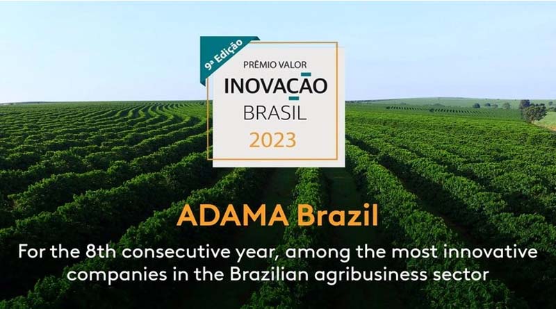 ADAMA Brazil Recognized Among the Top Five Most Innovative Agribusiness Companies