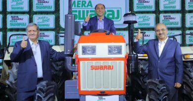 Swaraj launches 5 new tractors in the 40 to 50 HP category; Onboards MS Dhoni as brand ambassador