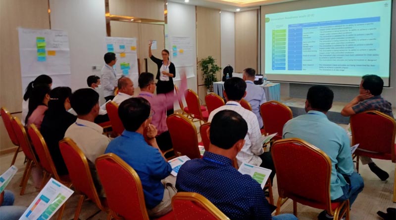Increasing rice yields by scaling mDSR in Cambodia discussed in IPSR workshop