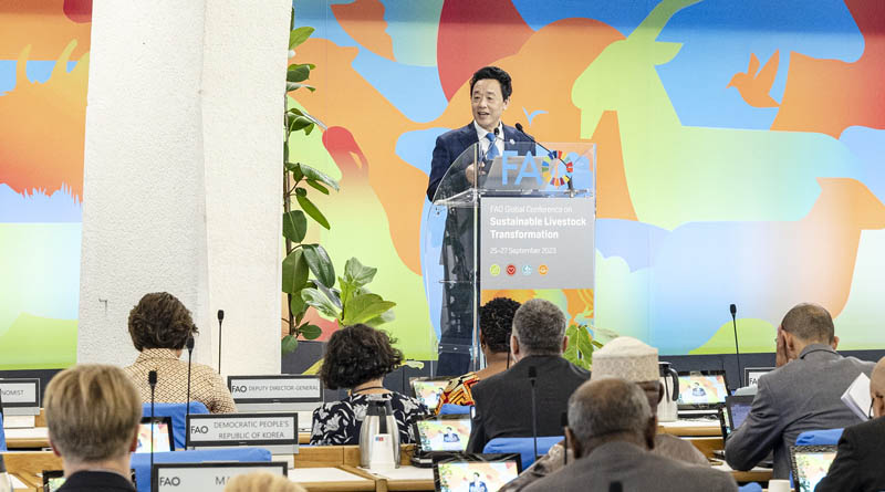 FAO hosts first-ever global conference on sustainable livestock transformation