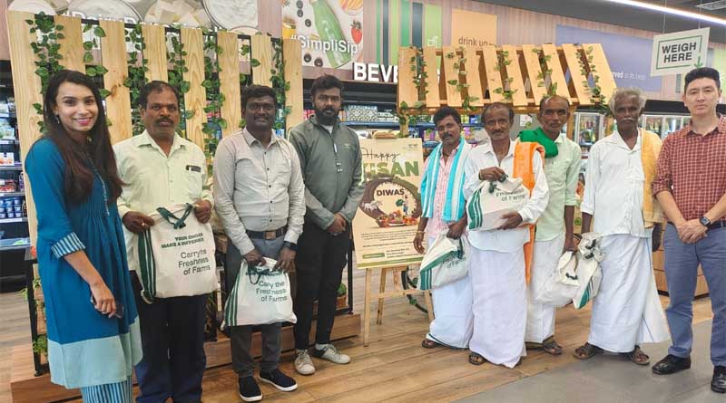 Farmers tell the story of ‘seed to plate’ on Kisan Diwas at Simpli Namdhari’s retail outlets