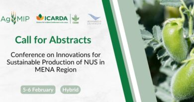 Conference on innovations for sustainable production of nus in mena region