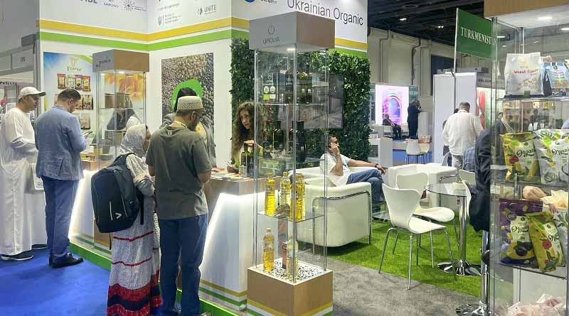 Ukrainian organic products presented at Dubai conference with FiBL’s support