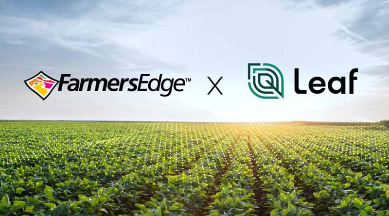 Farmers Edge and Leaf Agriculture Partner to Expand Data Access to Farmers Through Unified API