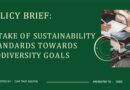 Uptake of Sustainability Standards Towards Biodiversity Goals