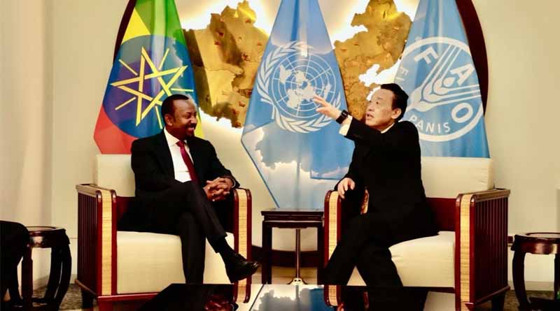 Bilateral meeting with His Excellency Abiy Ahmed Ali, Prime Minister of the Federal Democratic Republic of Ethiopia